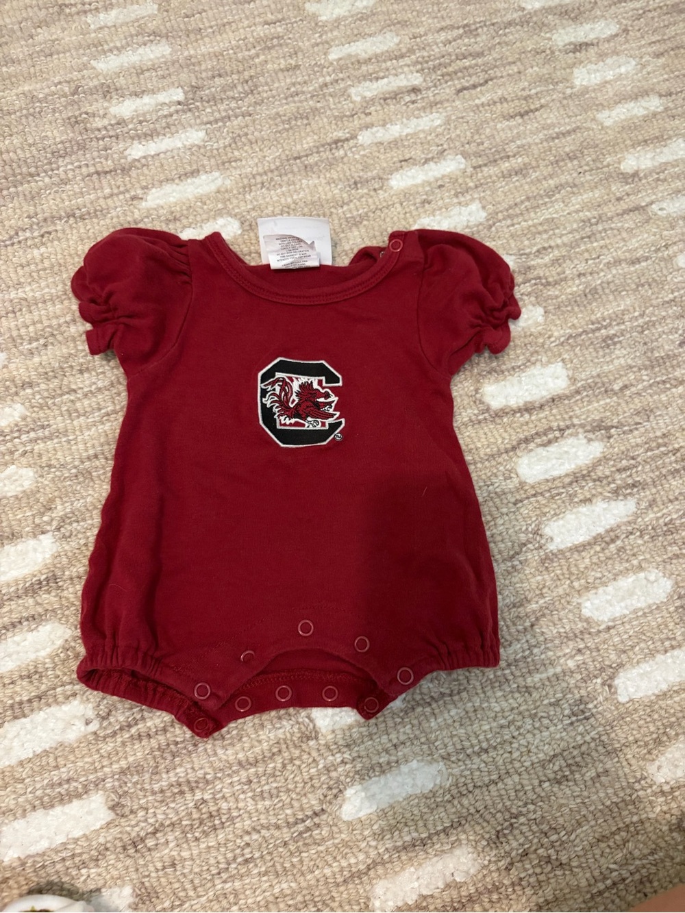 Gamecock onesie